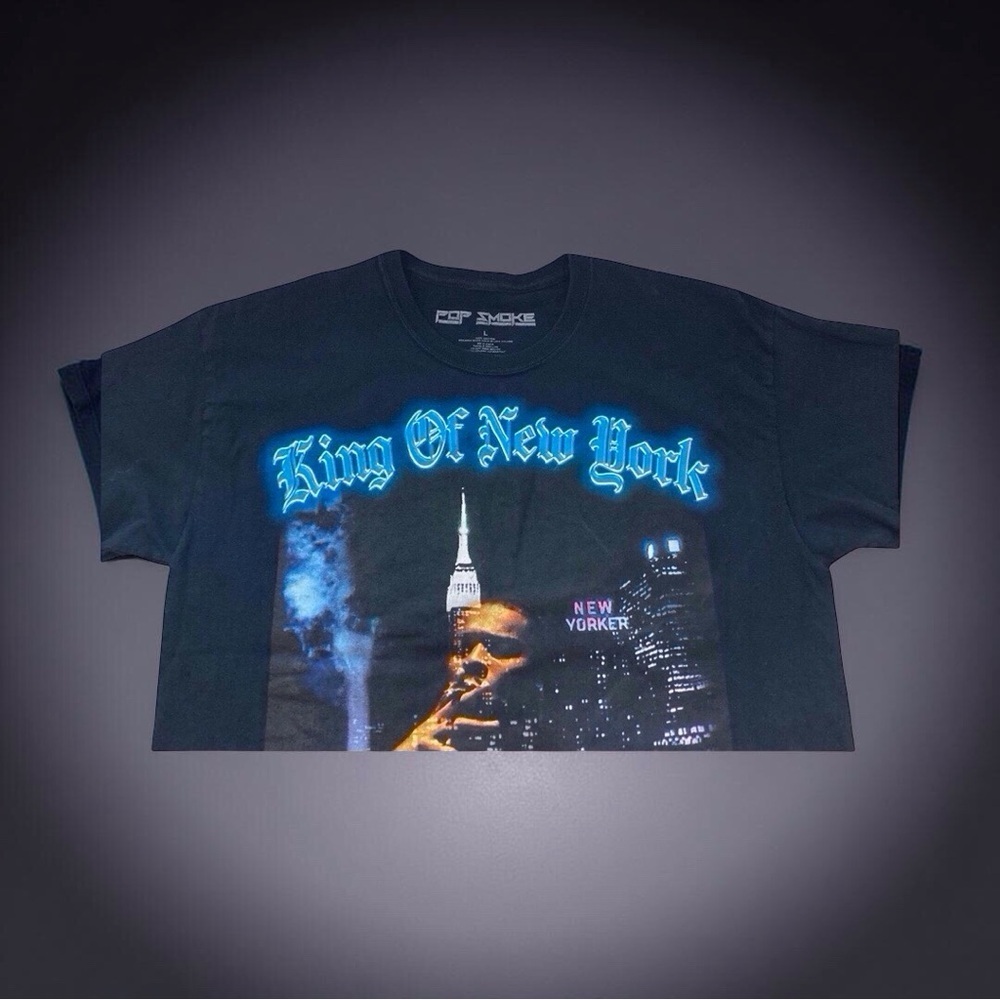 Pop Smoke Graphic Tee - Size L - Streetwear Collector Drop - Picture 3 of 9